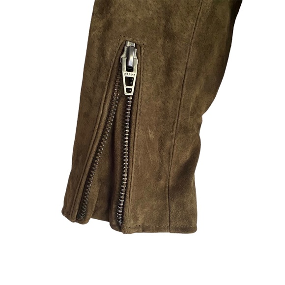 Blank NYC Suede Leather Moto Jacket - Picture 9 of 11